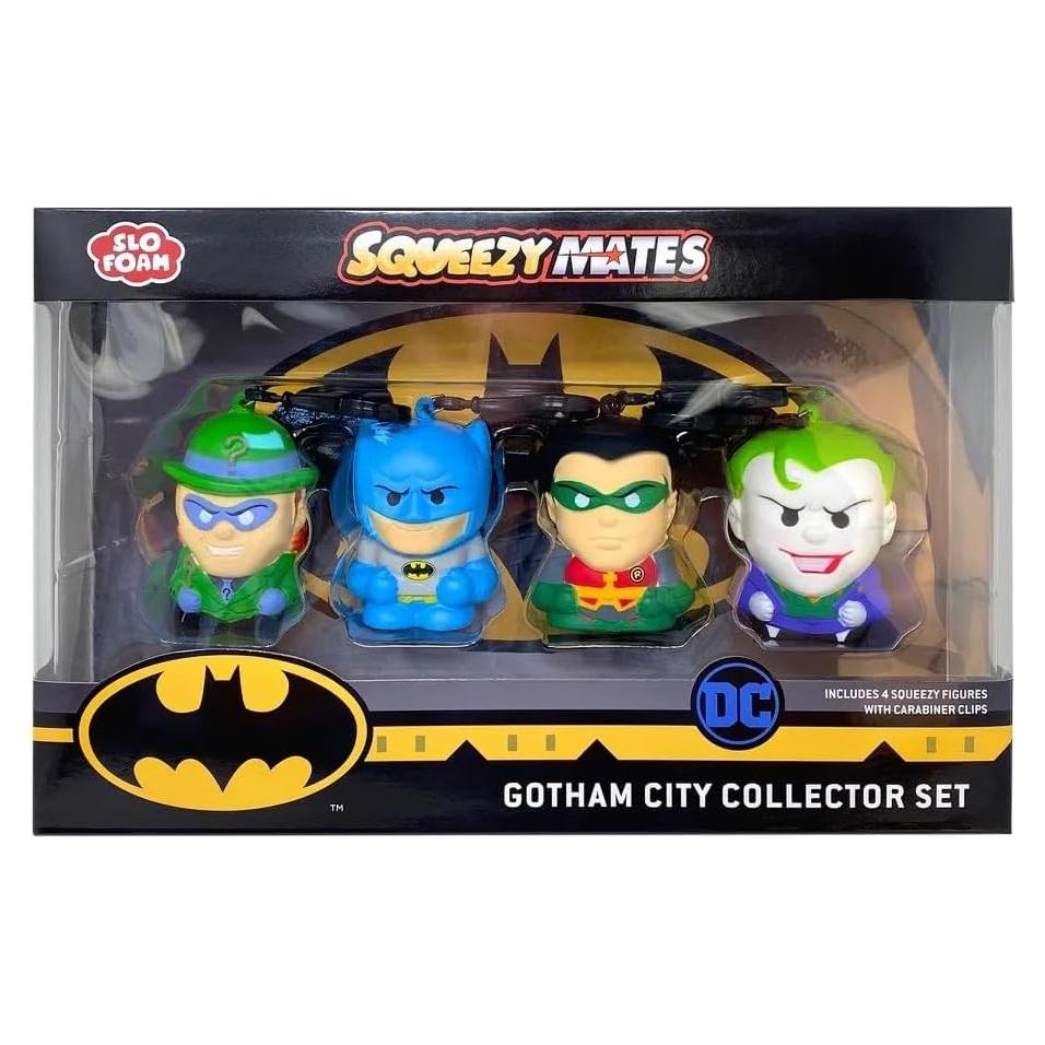 Conjunto SqueezyMates Batman 4 Figuras 6,35 cm The Party Animal