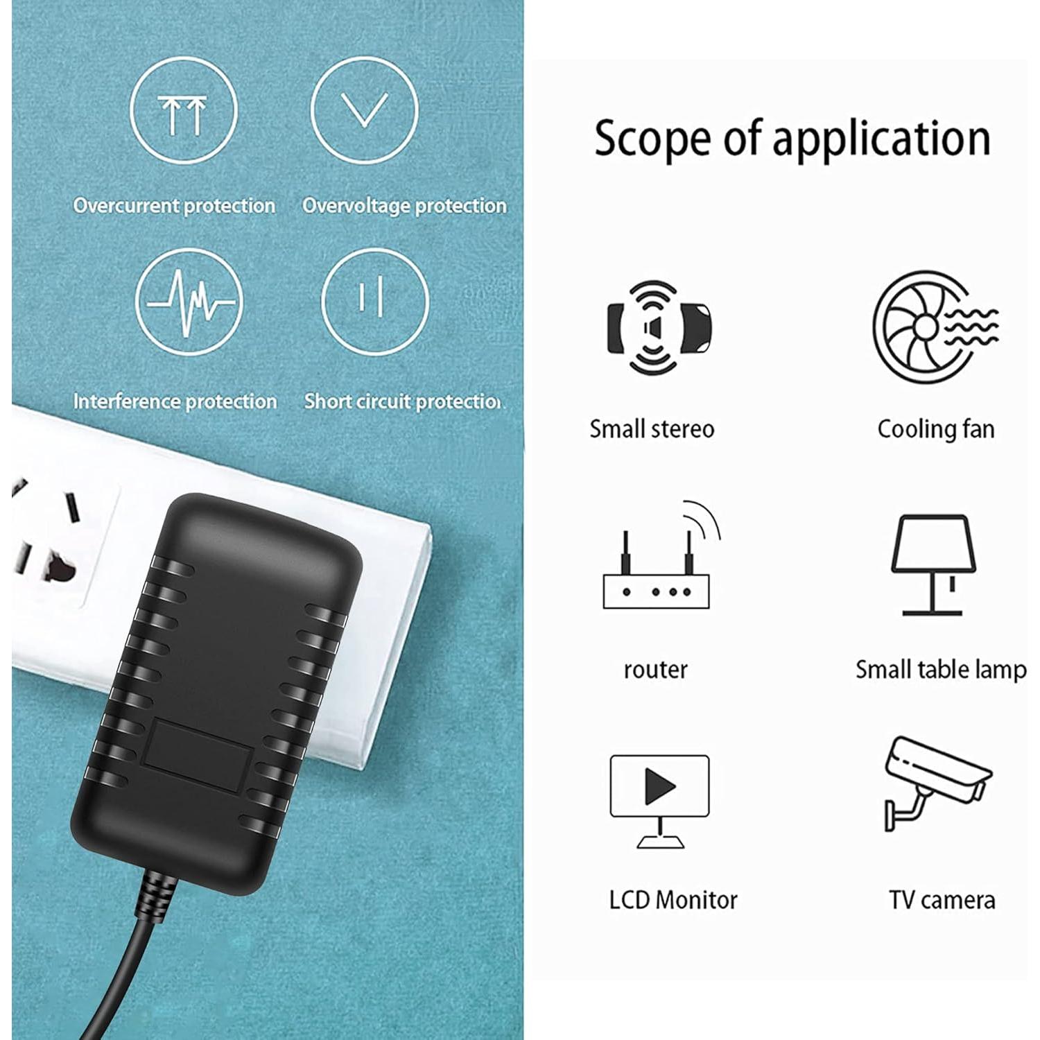 Adaptador AC/DC SLLEA para escáner NeatDesk ND-1000