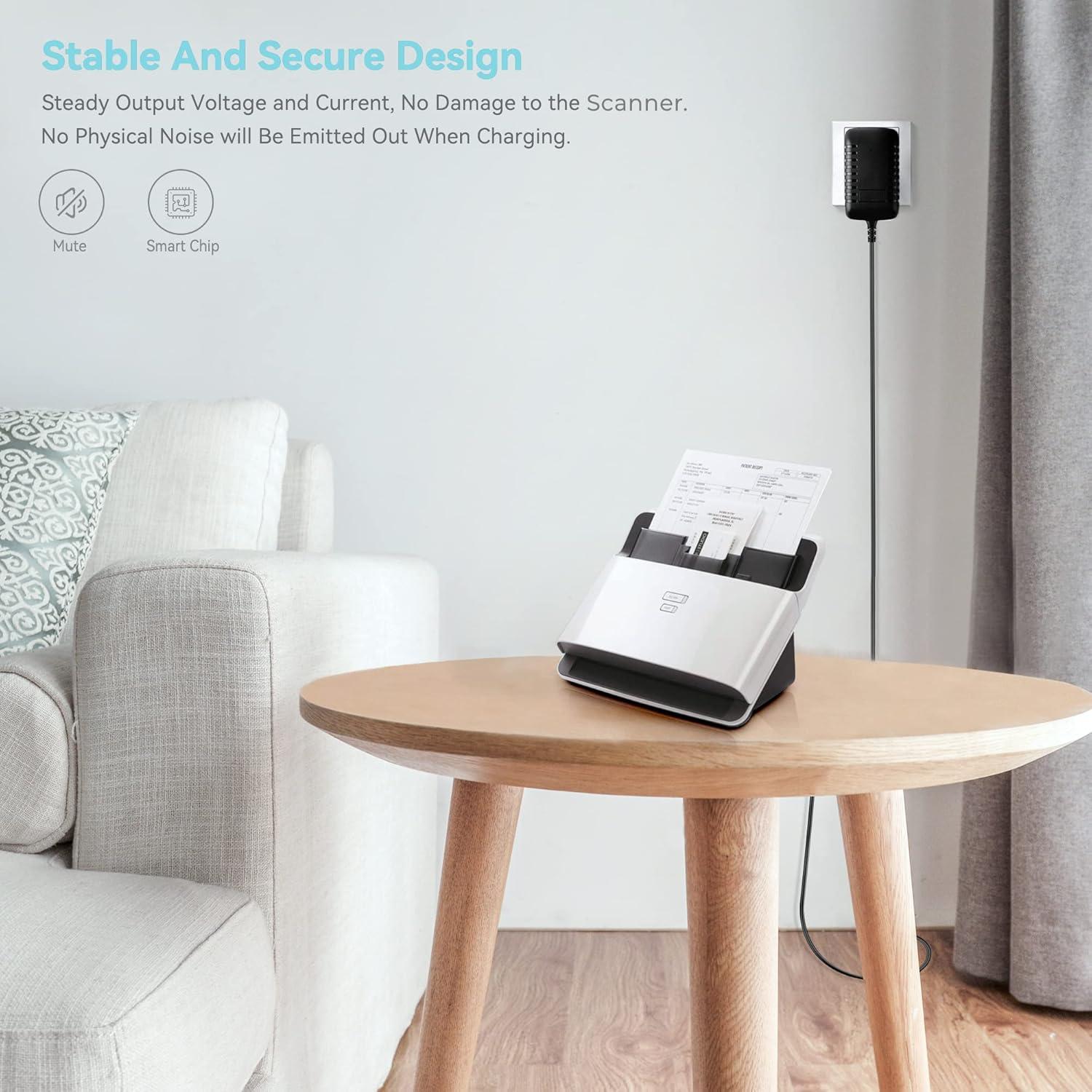 Adaptador AC/DC SLLEA para escáner NeatDesk ND-1000