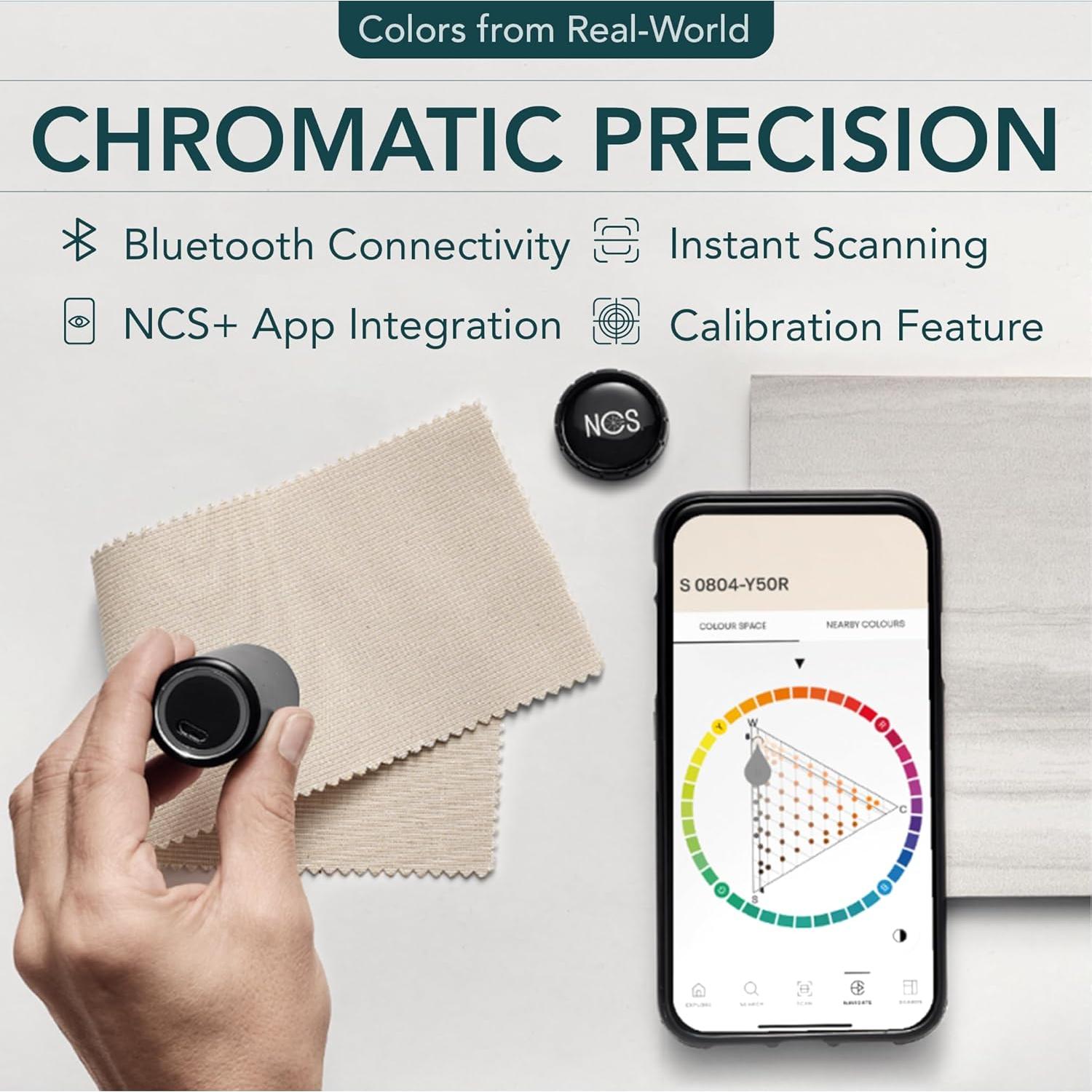 NCS Colourpin II Lector de Color Bluetooth Compacto