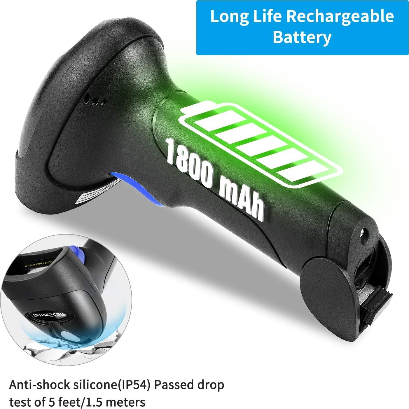 Escáner de Código de Barras Inalámbrico NetumScan 1D 2D