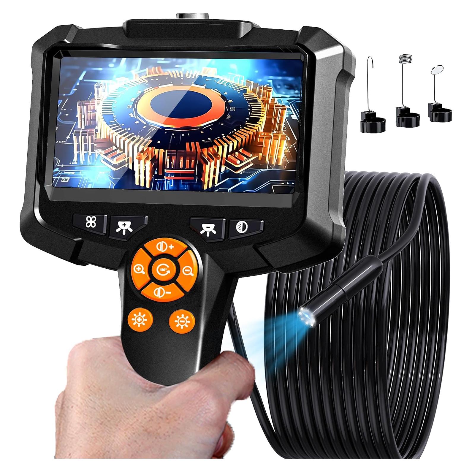 Cámara Endoscopio HD 1080P Leersi Jet 5m IP67 con Luz