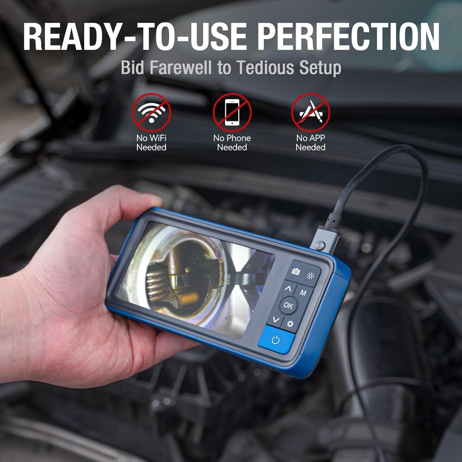 Cámara Endoscopio Teslong 5m Doble Lente HD Impermeable