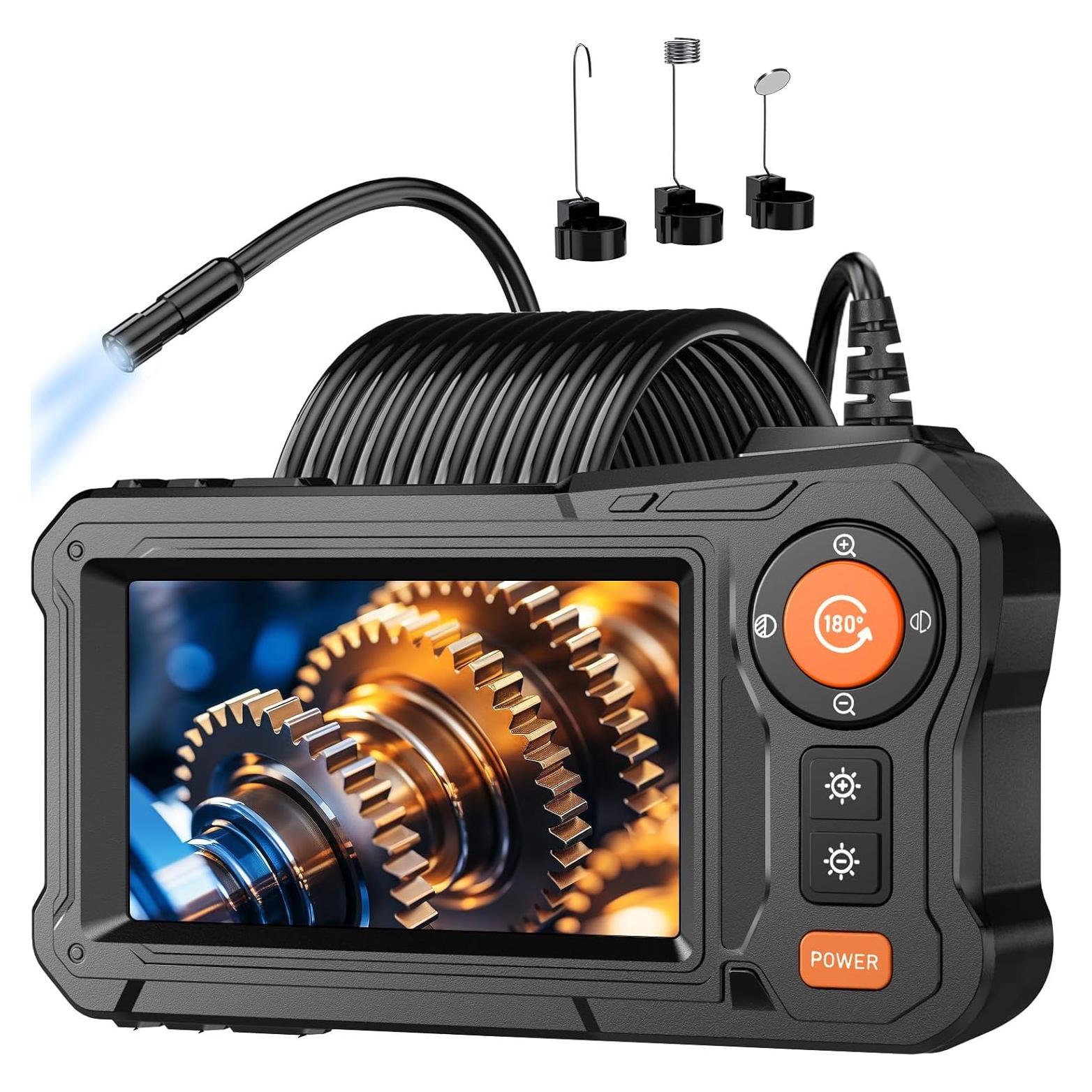 Cámara Endoscópica WINWEND 4.3" HD 1080P IP67 con Luz