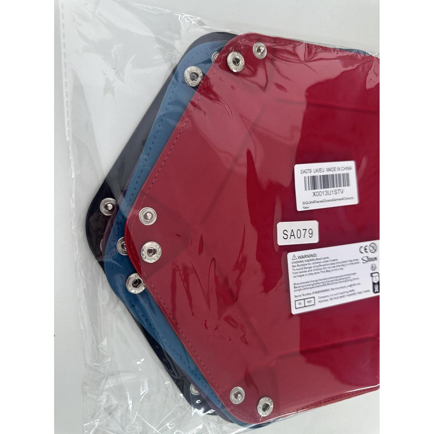 Bandejas para Dados SIQUK 4 Piezas Hexagonales Plegables