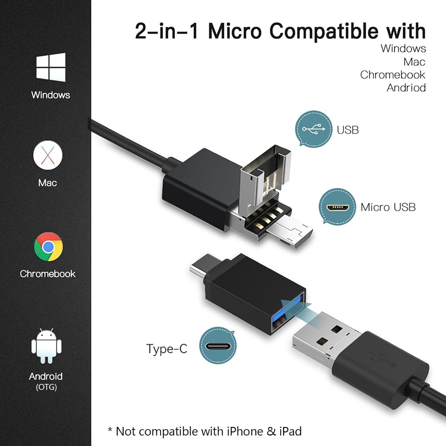 Cámara de limpieza de cañones Teslong para rifles calibres .20+