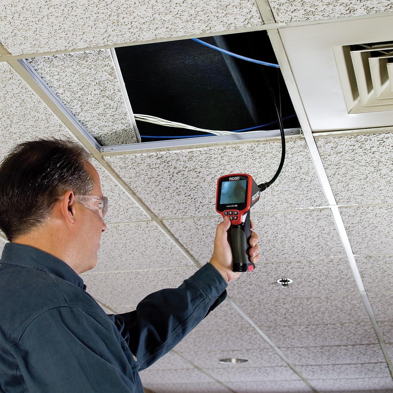 Cámara de Inspección RIDGID Micro CA-150 8.89 cm LED