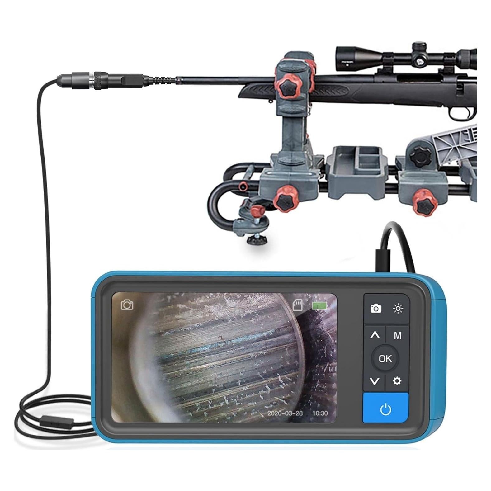 Borescope Teslong 4.5" para Rifle con Cámara 36" y LED
