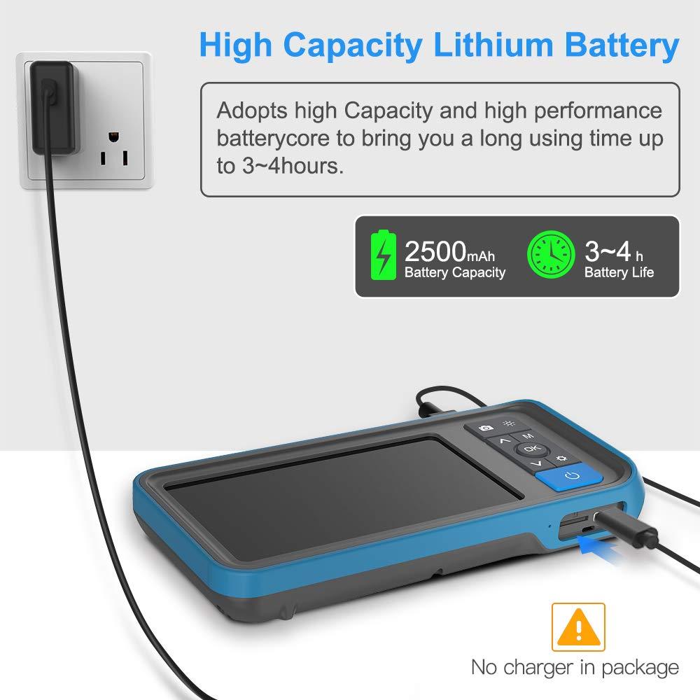 Borescope Teslong 4.5" para Rifle con Cámara 36" y LED