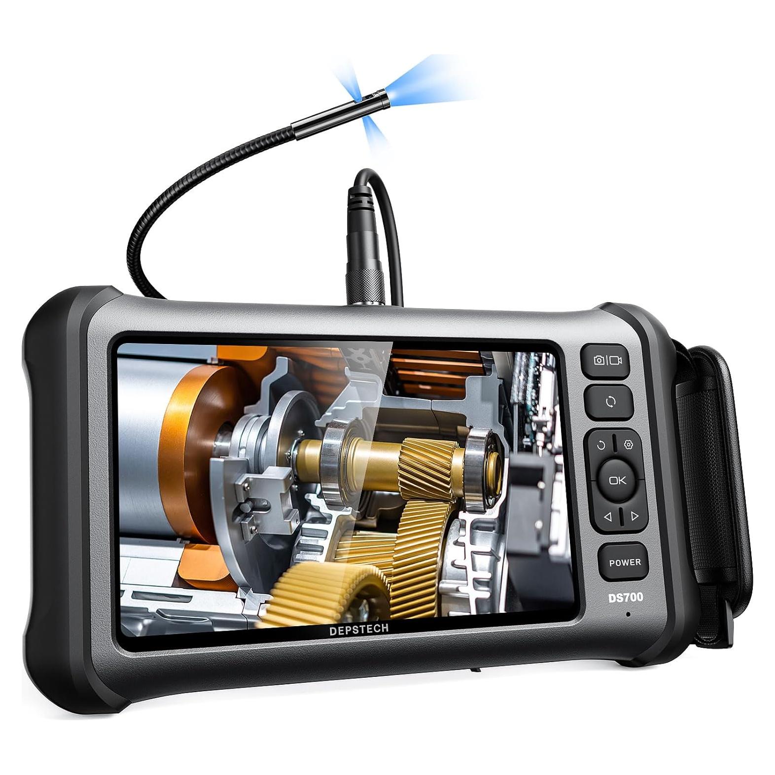 Cámara Endoscópica DEPSTECH DS700 1080P HD 5m Triple Lente