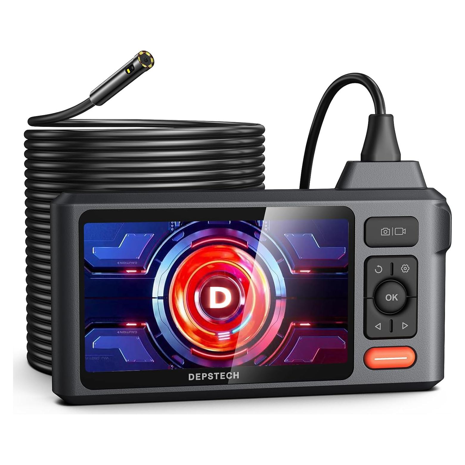 Cámara de Inspección DEPSTECH DS520 15.24m Doble Lente 1080P