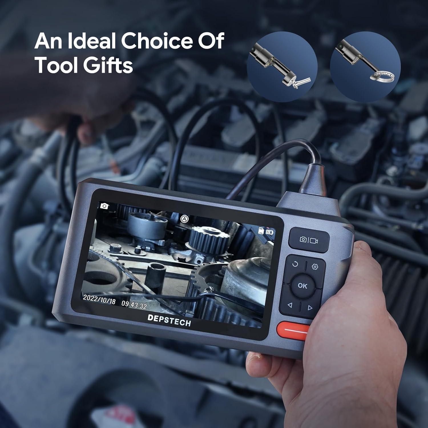 Cámara de Inspección DEPSTECH DS520 15.24m Doble Lente 1080P