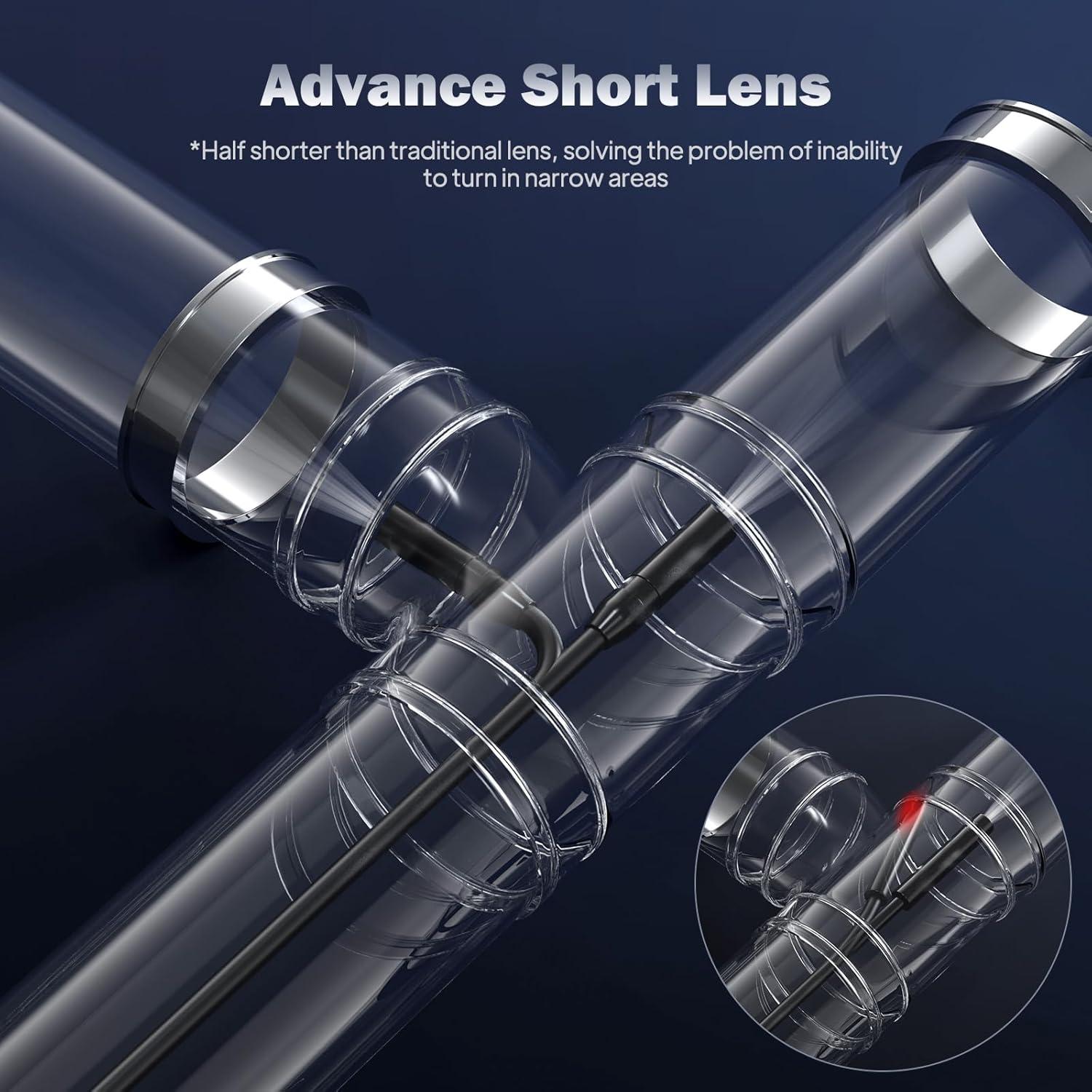 Cámara Endoscópica Ginocaco 4.3'' HD 1080P 15M IP67