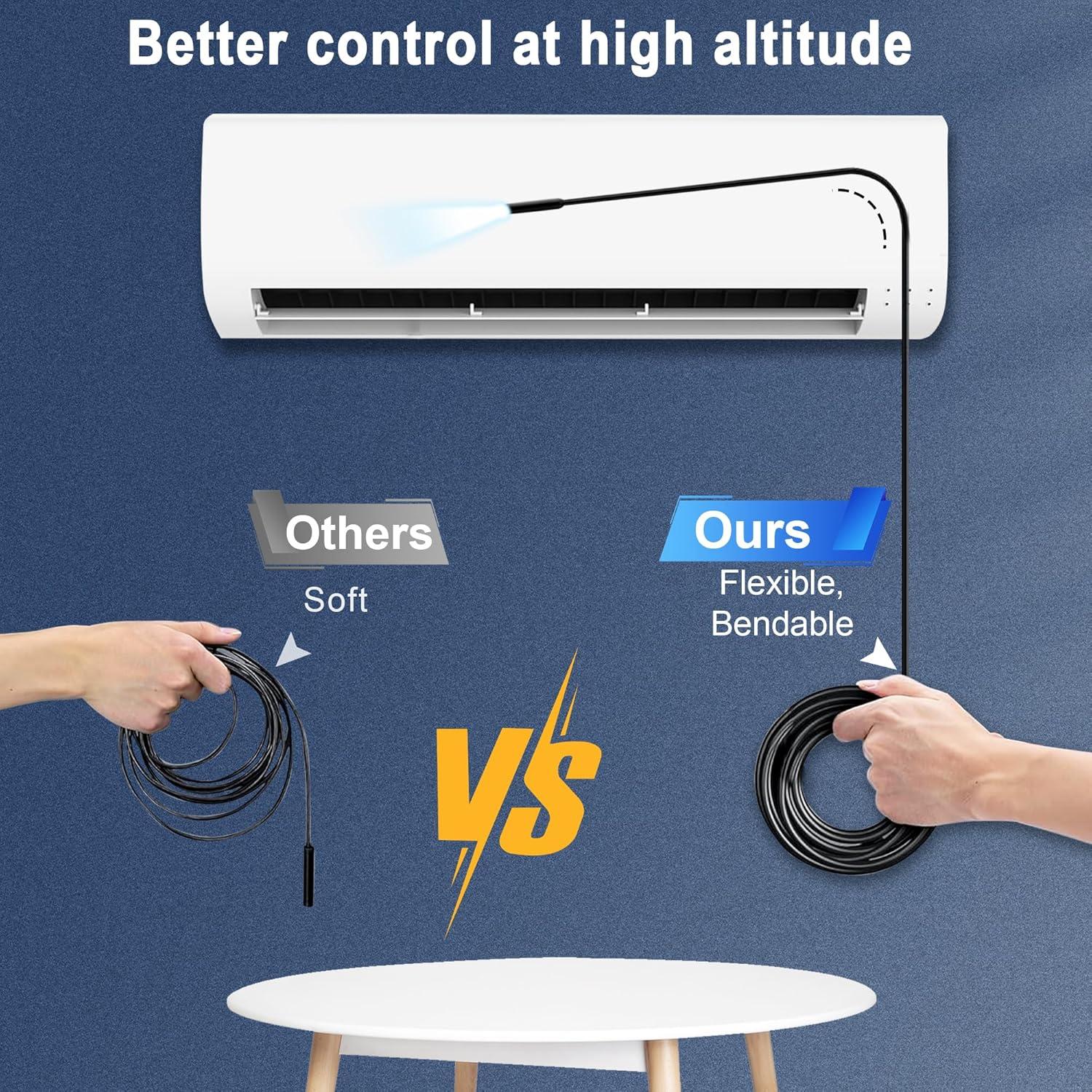 Cámara Endoscopio COOVIE HD 1080P 4.3" IP67 5m