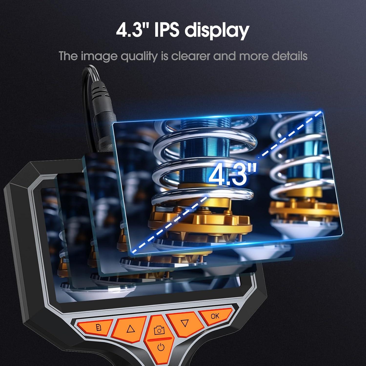 Cámara Endoscópica SVBONY SM501 2MP 4.3" HD IP67 5m