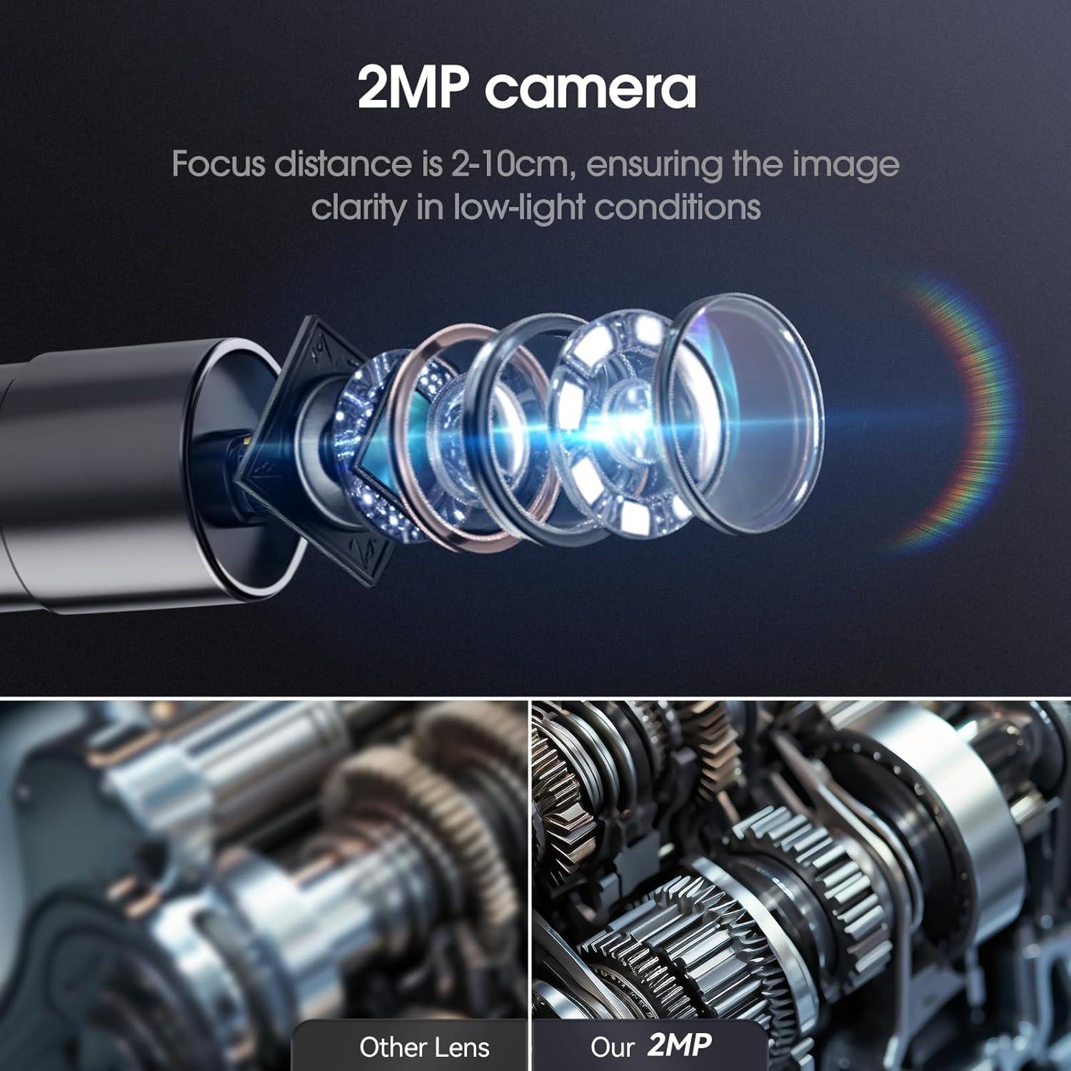 Cámara Endoscópica SVBONY SM501 2MP 4.3" HD IP67 5m