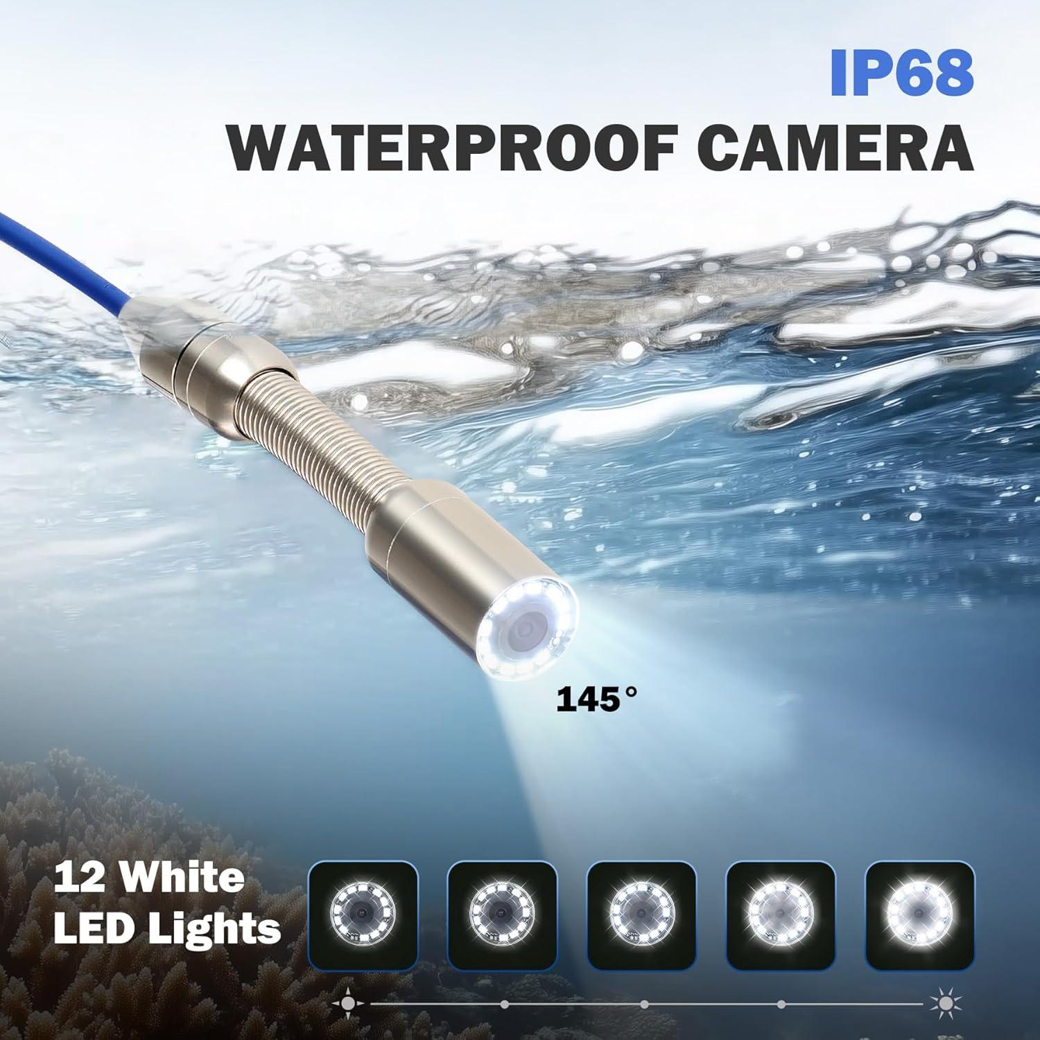 Cámara de Alcantarillado ZELCAN 100m Pantalla 4.3" IP68