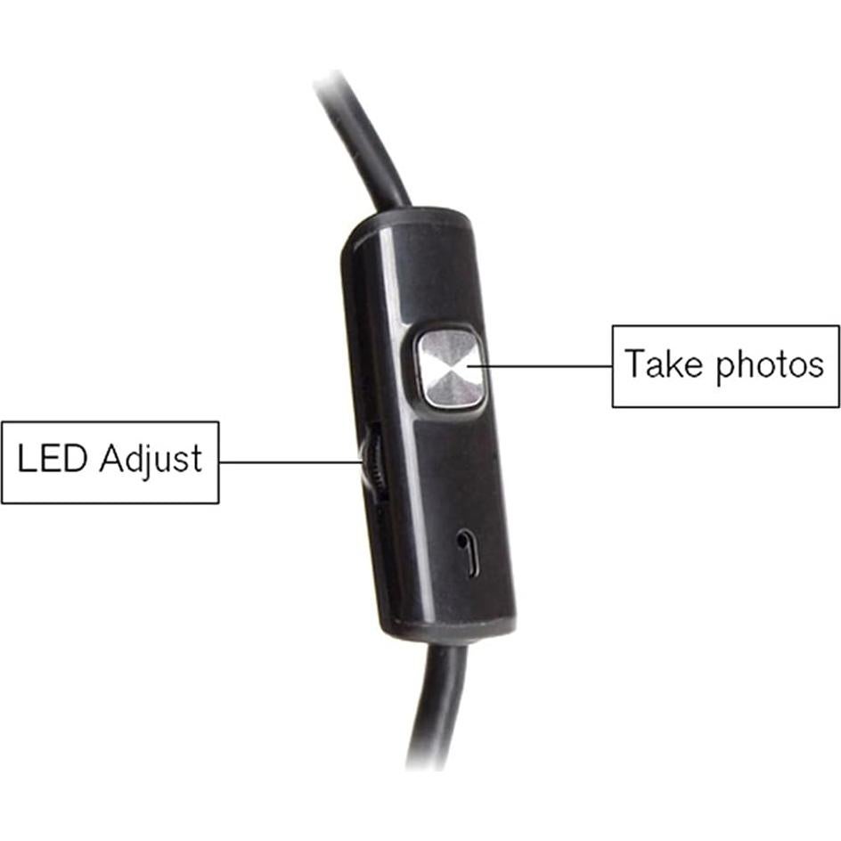 Cámara de Inspección USB DIIOOMIEEU 640x480 7mm LED 1m