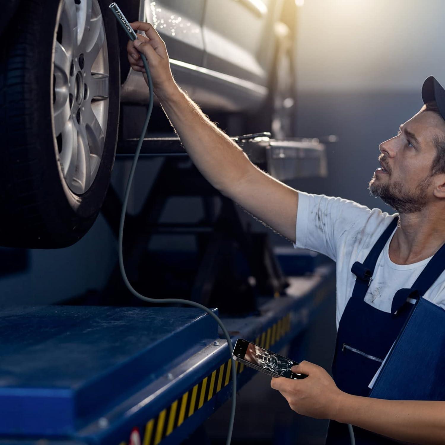 Cámara de Inspección Borescope Fantronics 8mm IP67 5m LED
