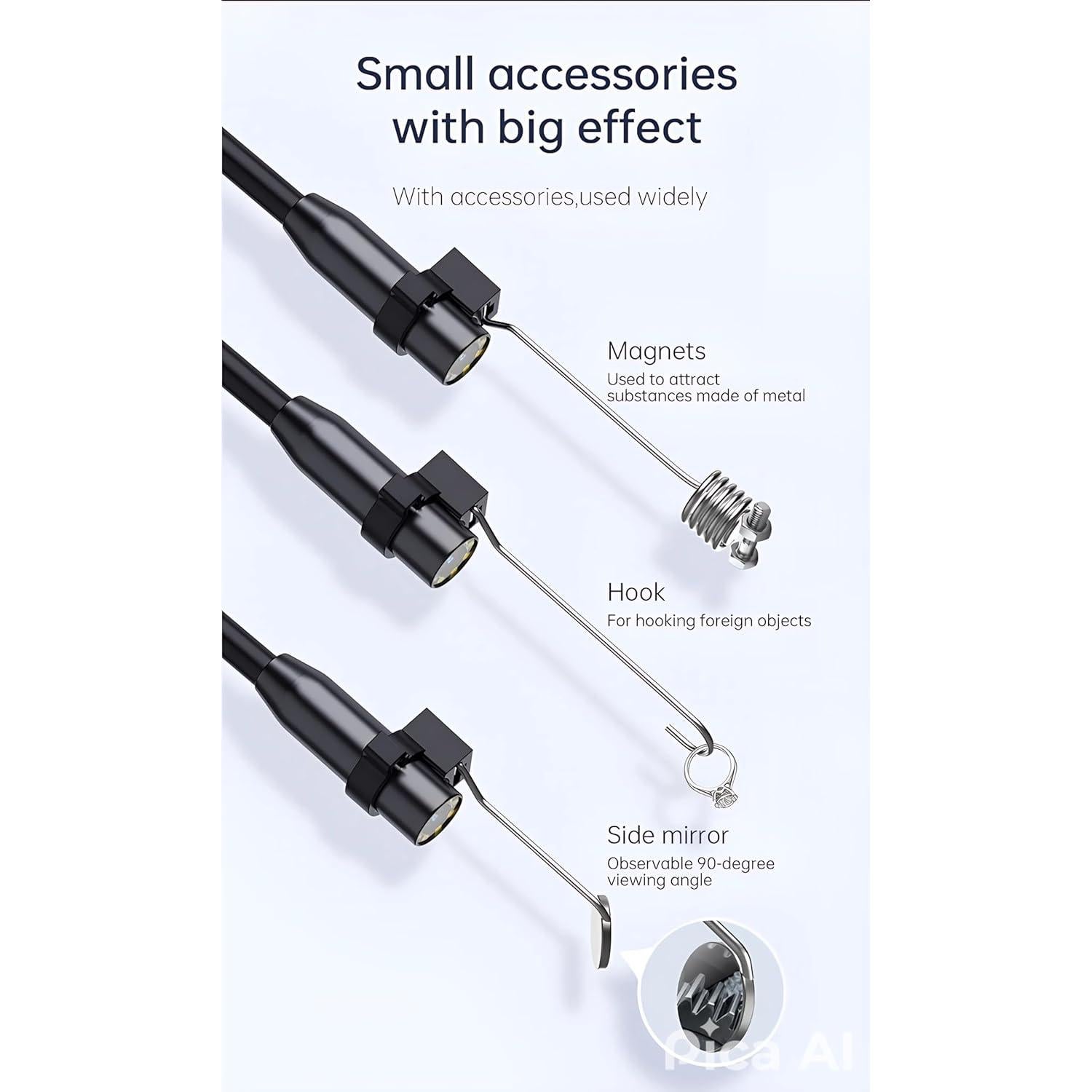 Cámara Endoscópica HD 1920P KEEMIKA 5m con Luz LED