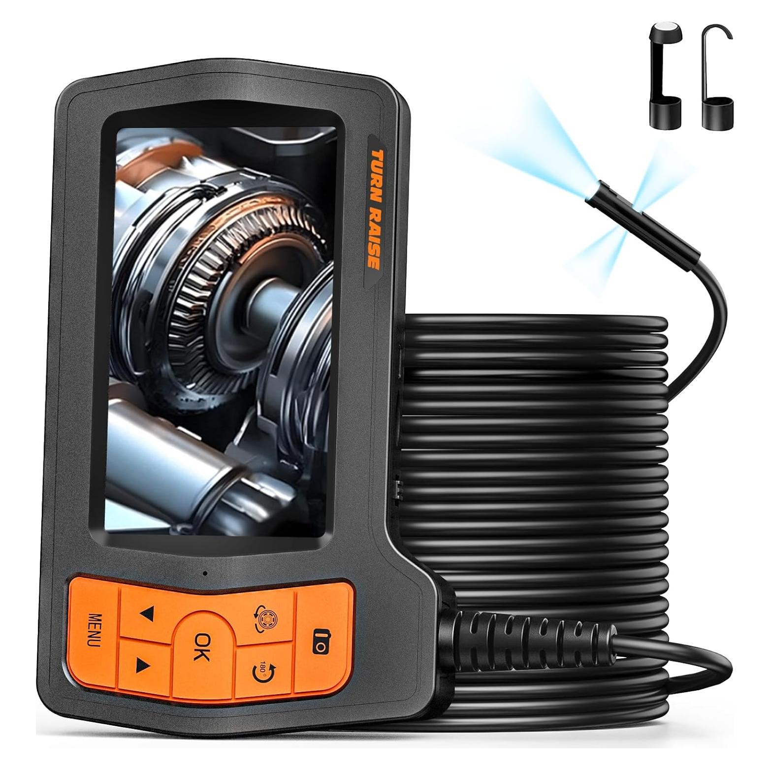 Cámara de Inspección TURN RAISE 15,24m IP67 Pantalla 5"