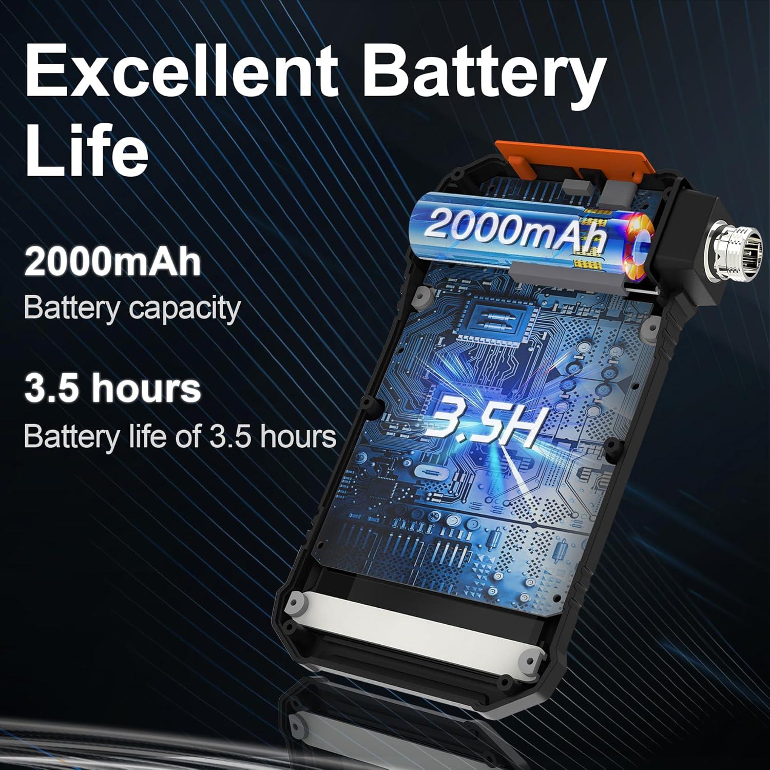 Borescopio Binazon 5m HD con Luz LED y Pantalla 4.3"