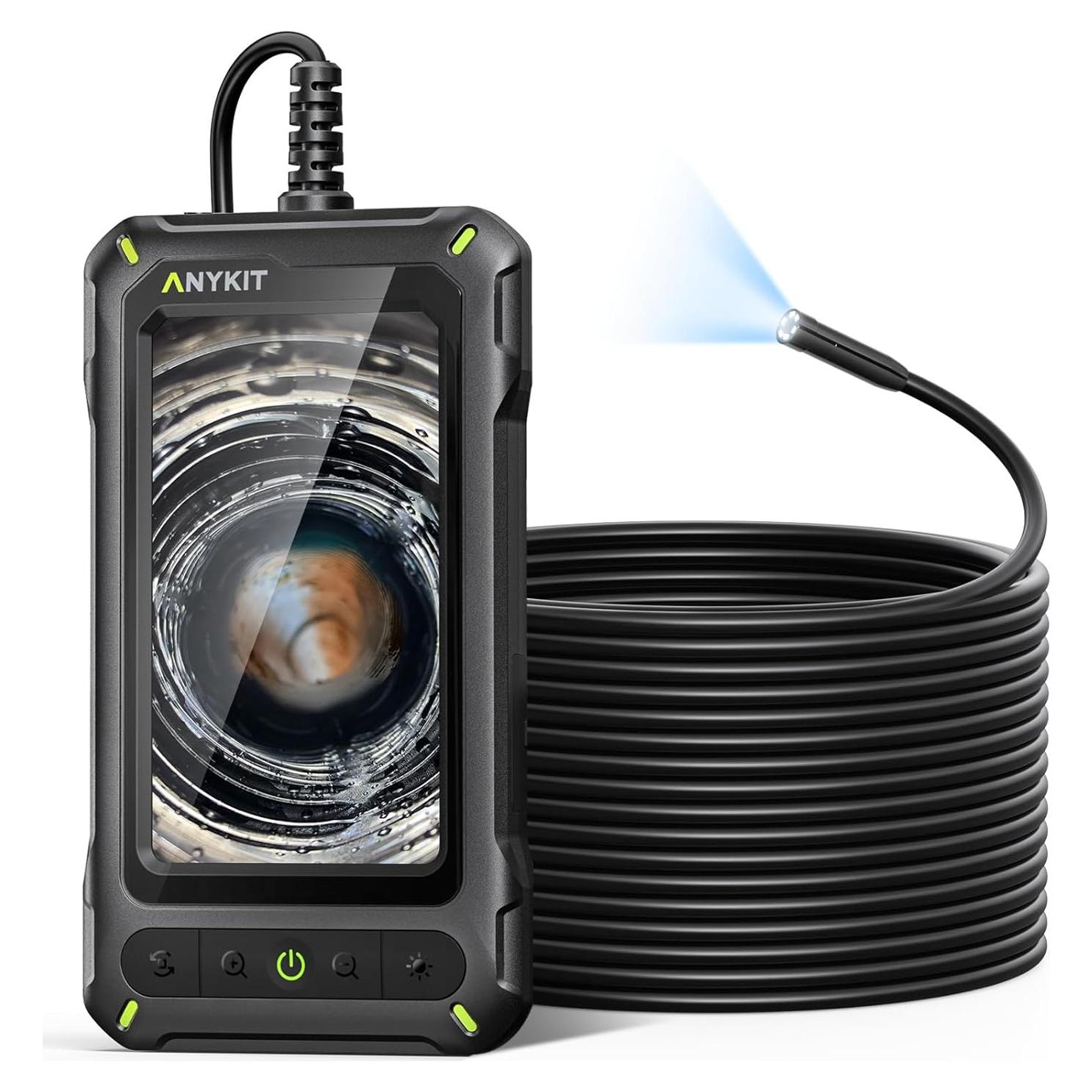 Cámara de Inspección Anykit AN430 con Pantalla HD 10,06 m