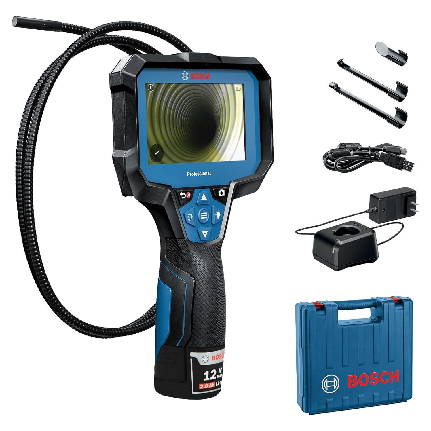 Cámara de Inspección BOSCH GIC4-23C 5m con Luz LED Ajustable