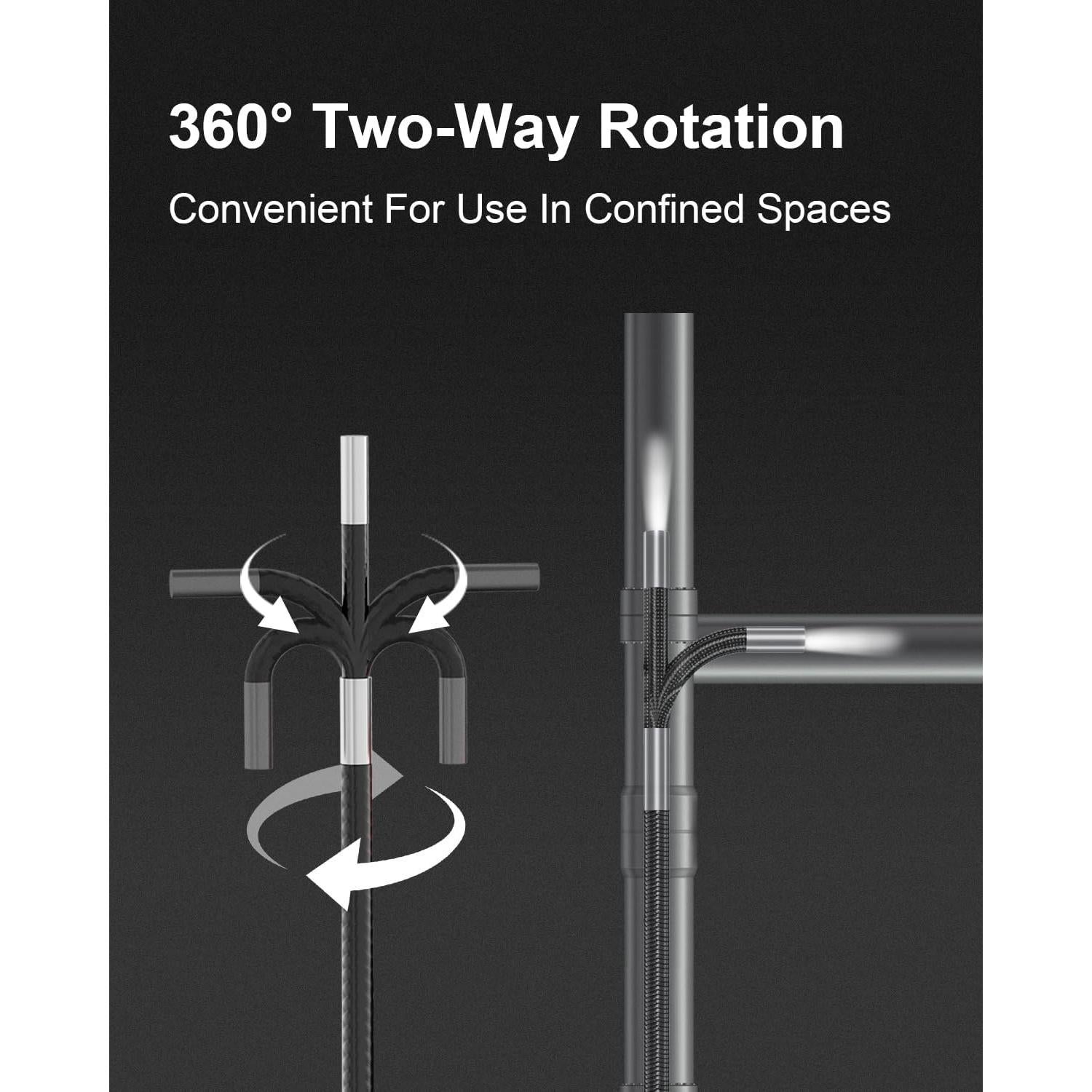 Cámara Endoscópica USB Hekenku 8.5mm HD con Luz LED