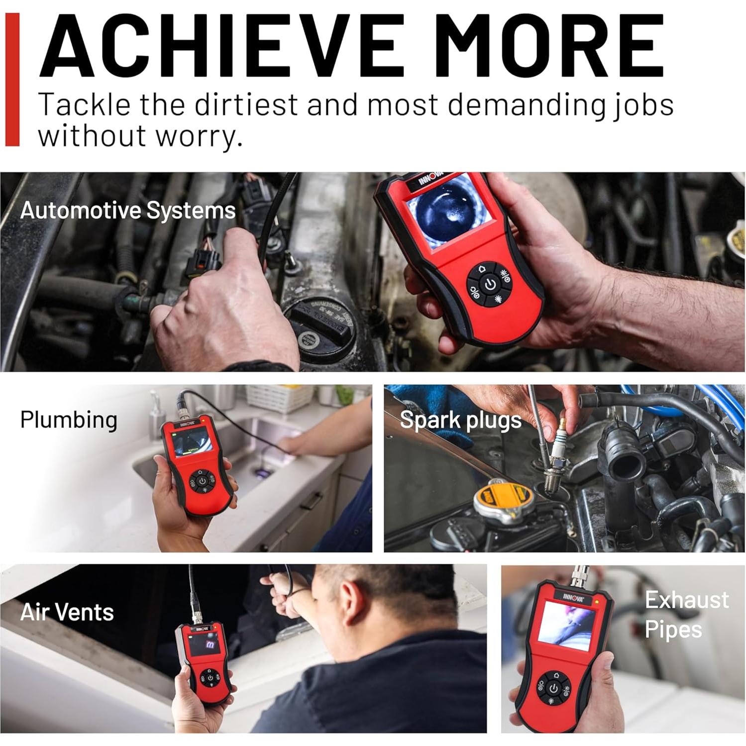 Cámara de Inspección Innova 3380 con Luz LED 6,86 cm