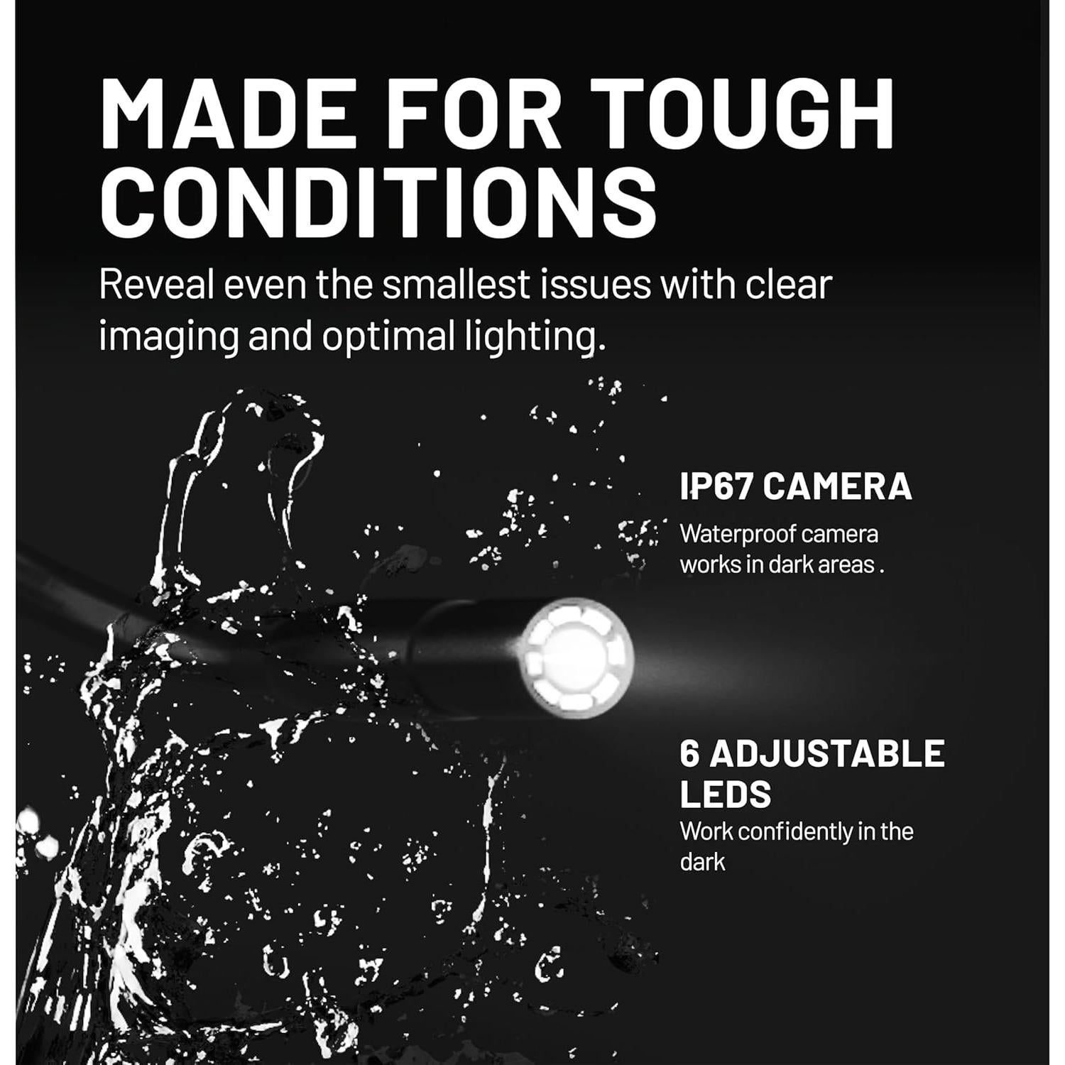 Cámara de Inspección Innova 3380 con Luz LED 6,86 cm