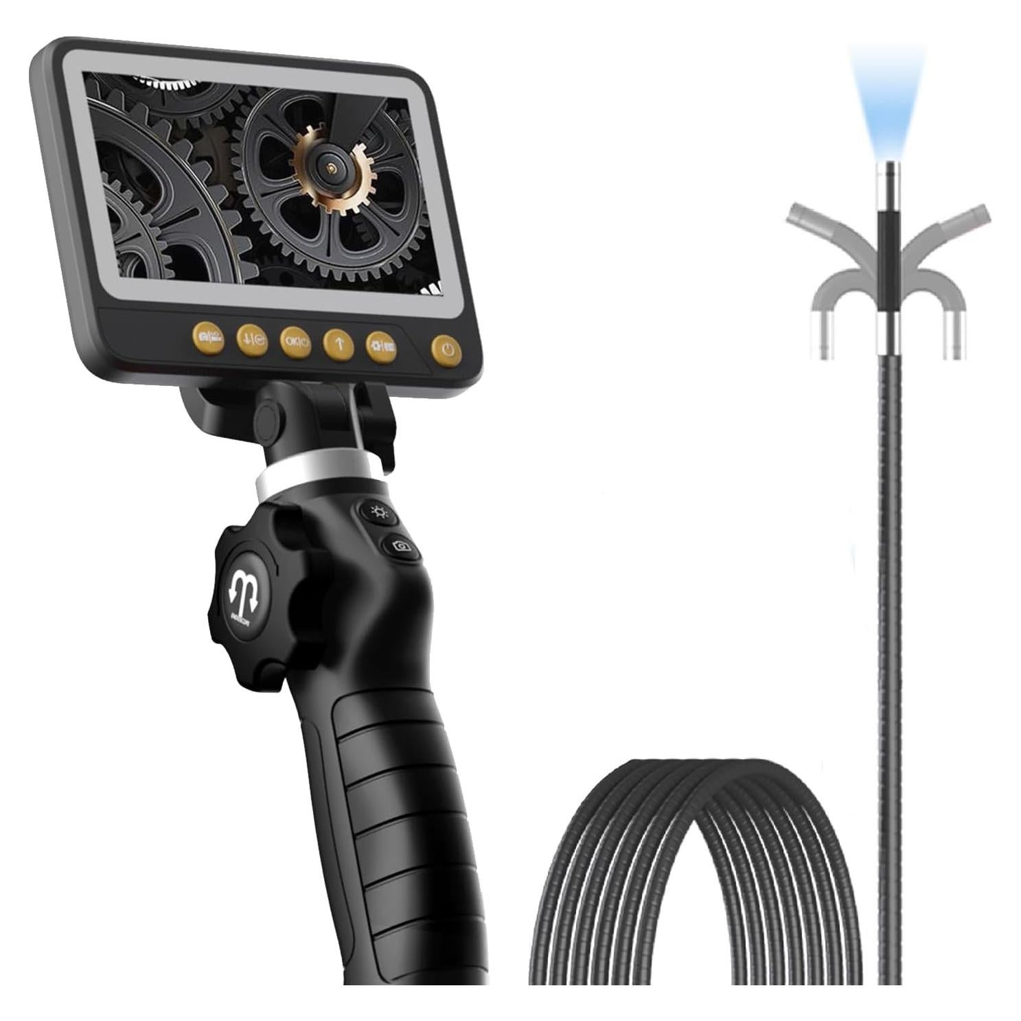 Endoscopio Articulado Dearsee ZX2-D1 con Luz y Zoom 8X