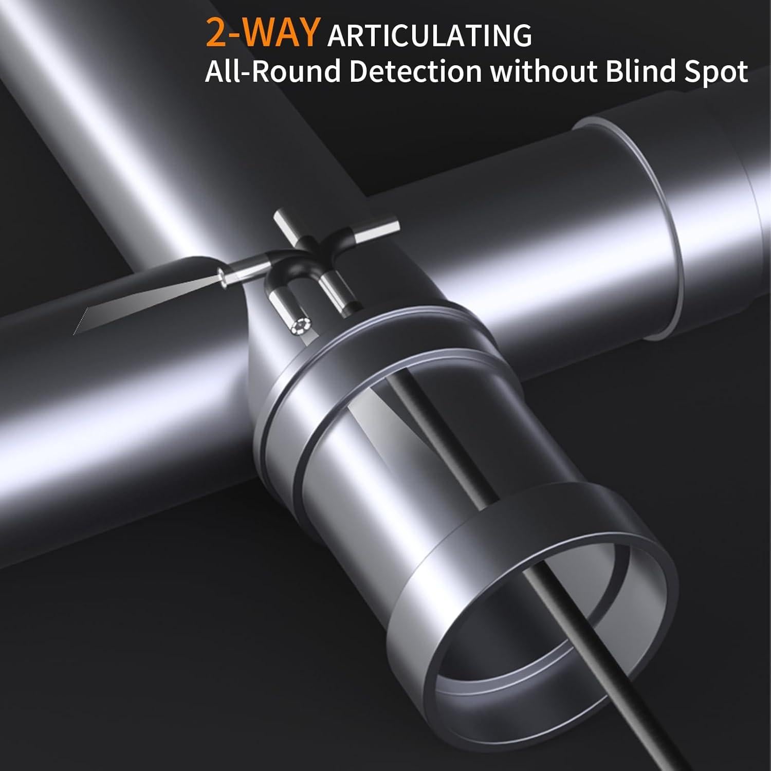 Endoscopio Articulado Dearsee ZX2-D1 con Luz y Zoom 8X