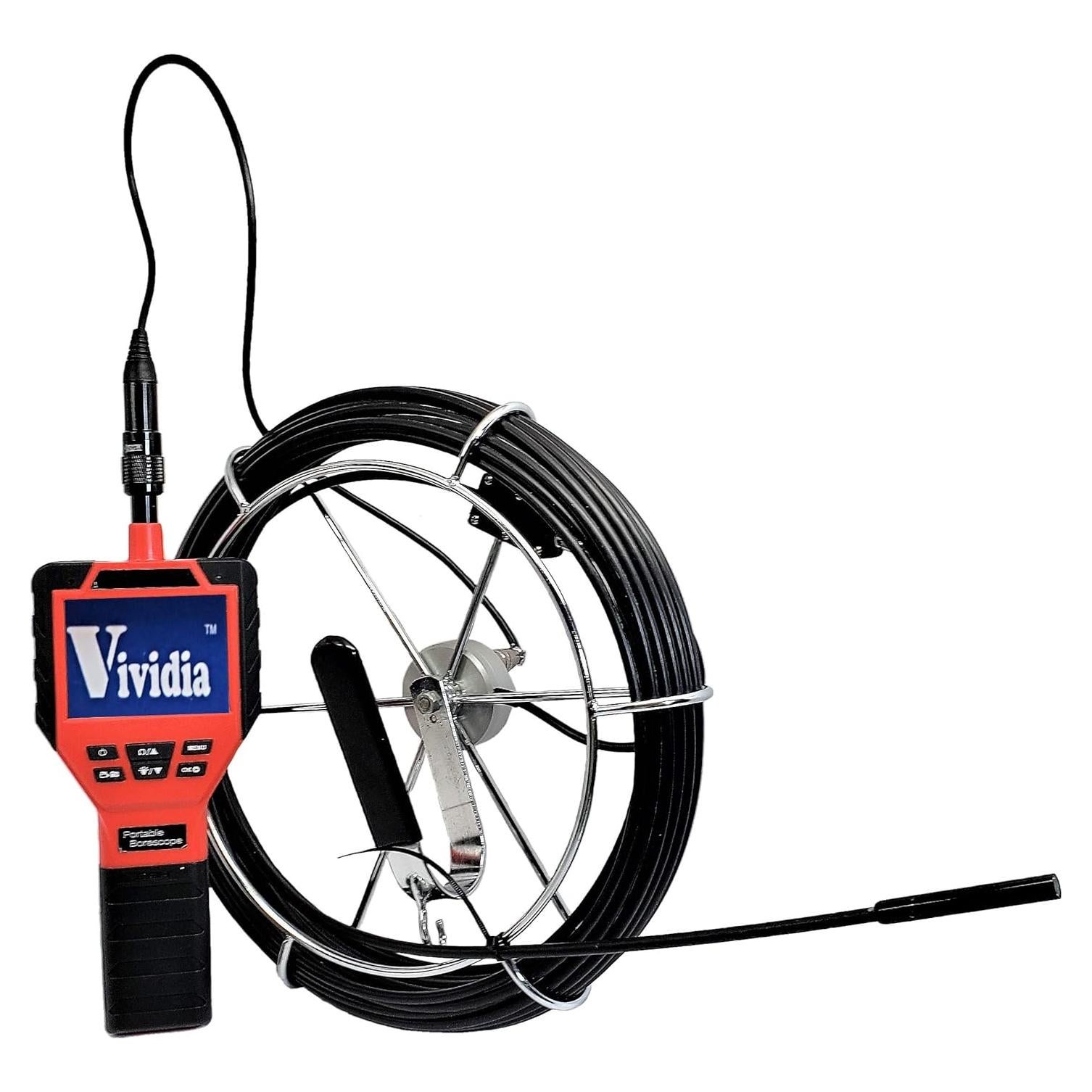 Cámara de Inspección Vividia 20m LCD 3.5" 8.5mm