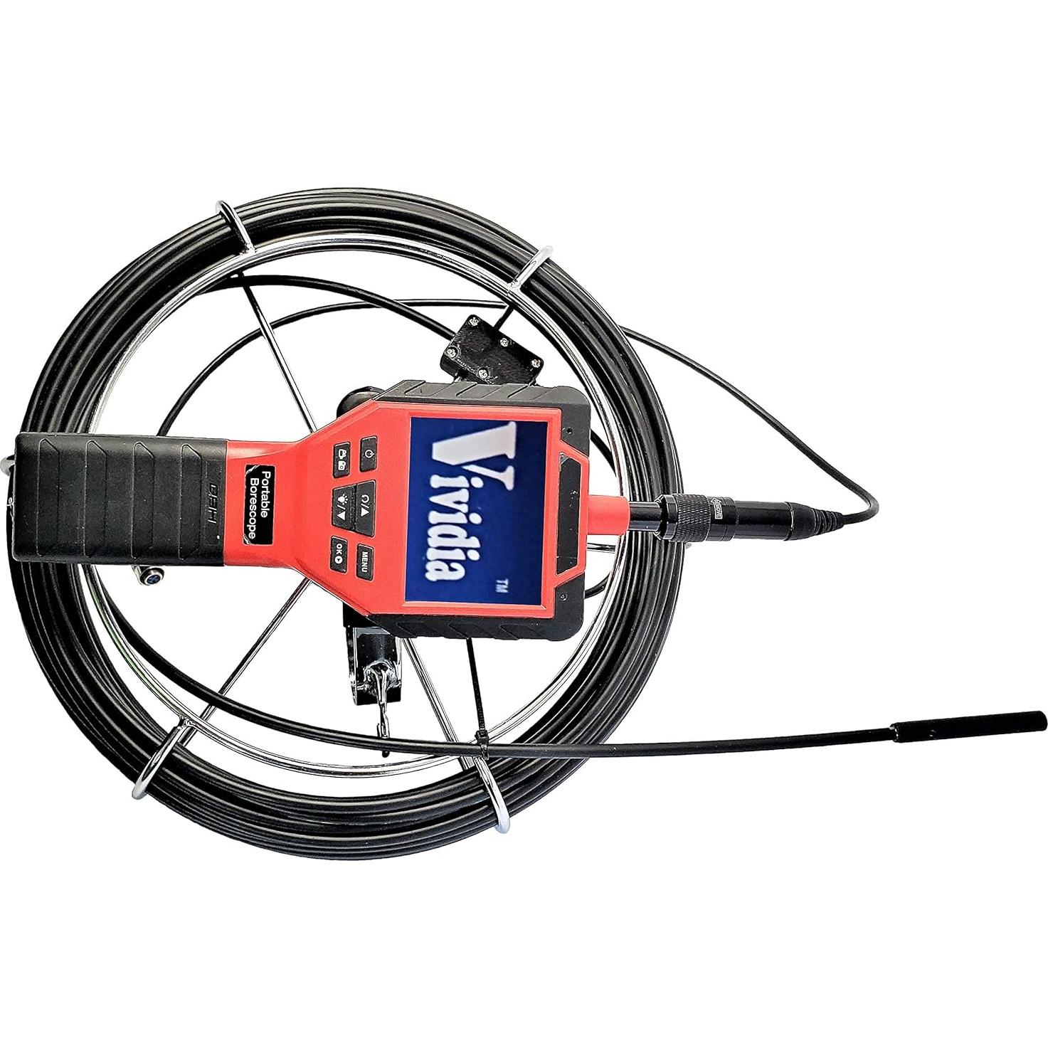 Cámara de Inspección Vividia 20m LCD 3.5" 8.5mm