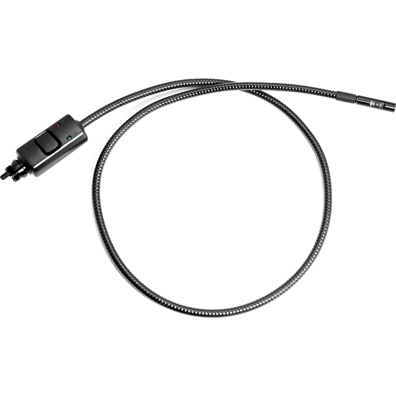 Cámara de Inspección Vividia 9mm Doble Lente LCD 2.4"