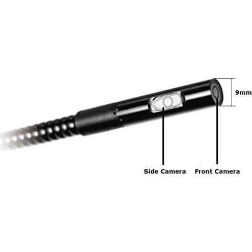 Cámara de Inspección Vividia 9mm Doble Lente LCD 2.4"