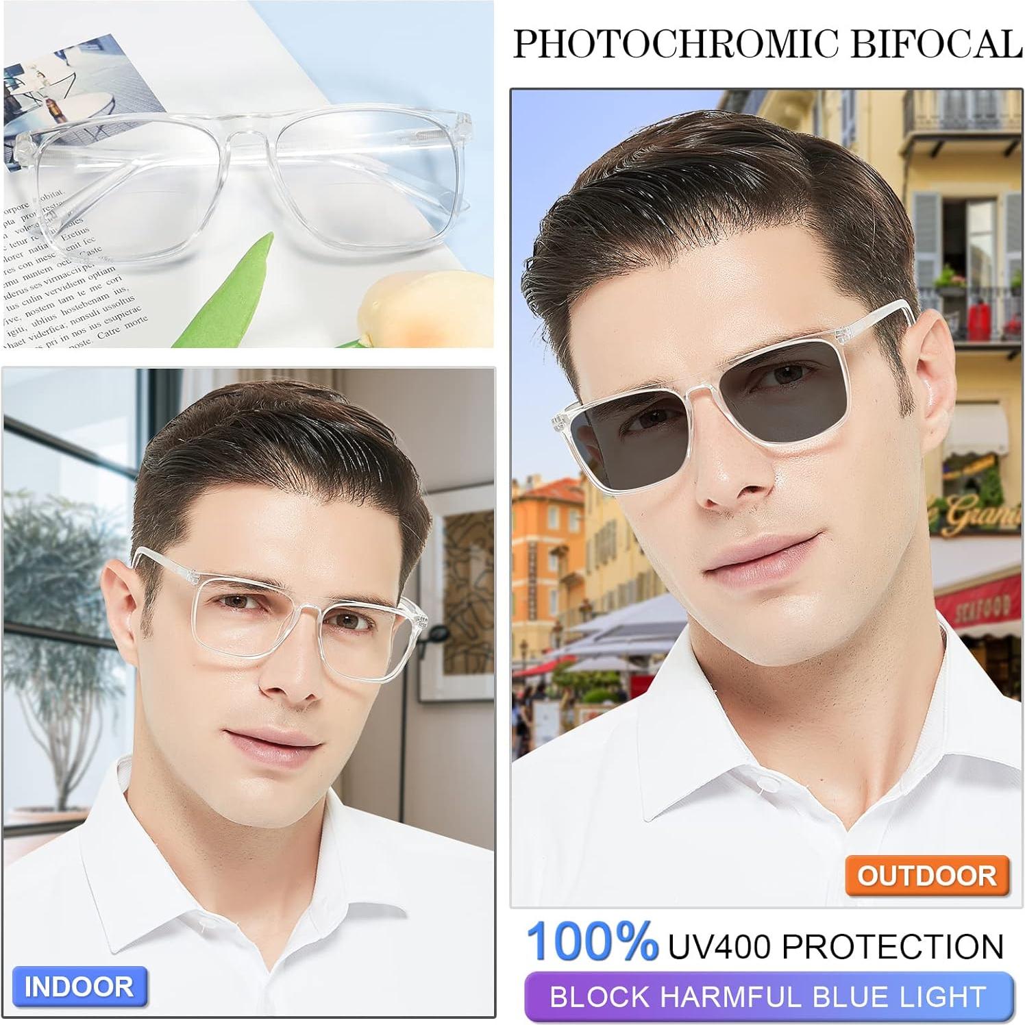 Gafas de lectura bifocales MARE AZZURO 1.5 con bloqueo UV