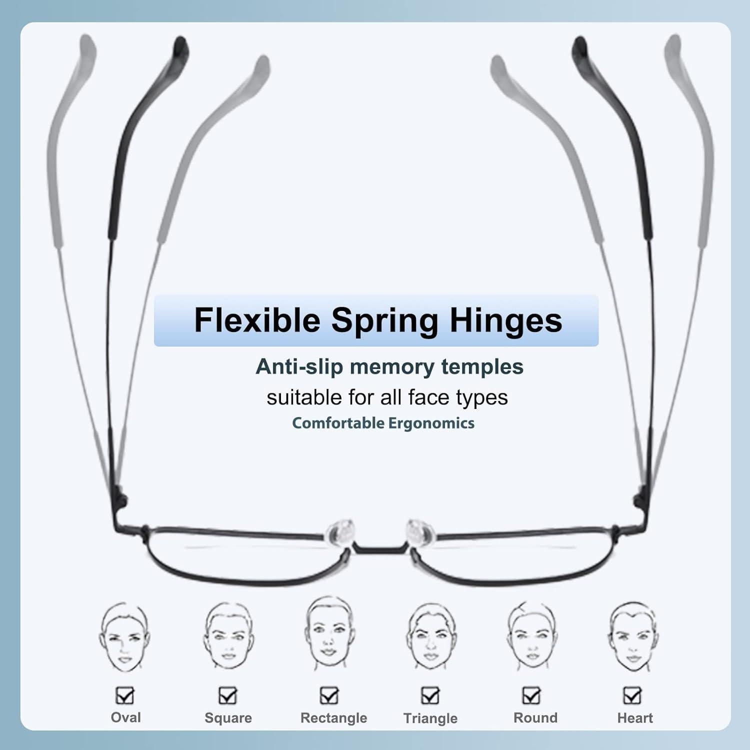 Gafas de lectura multifocal progresivas Kissoul UV400
