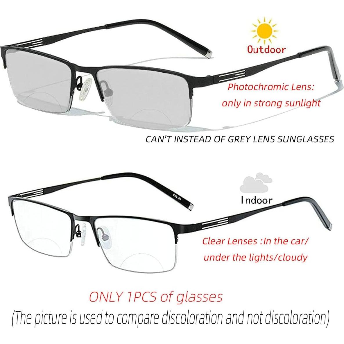 Gafas de Lectura Bifocales Laureles 001 UV Fotoquímicas