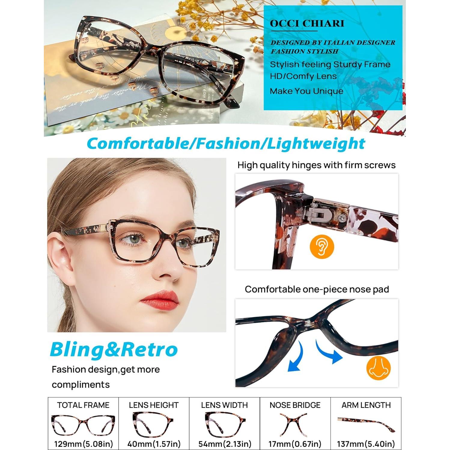 Gafas de Lectura OCCI CHIARI Fotocromáticas 2.5 UV400