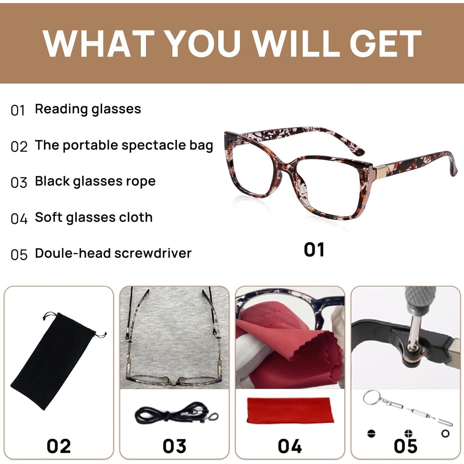 Gafas de Lectura OCCI CHIARI Fotocromáticas 2.5 UV400