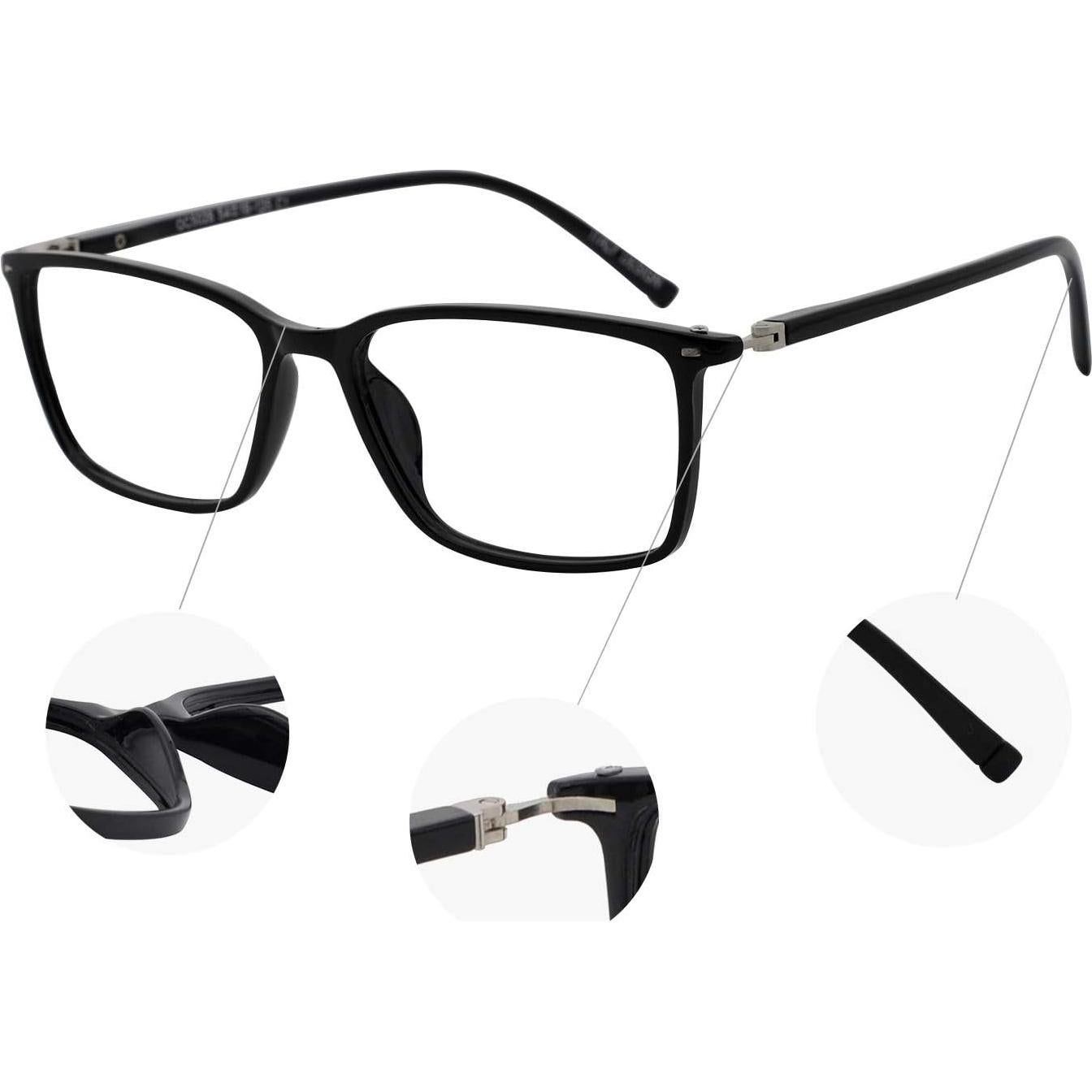 Gafas de Lectura MARE AZZURO Negras 2.0 para Hombres