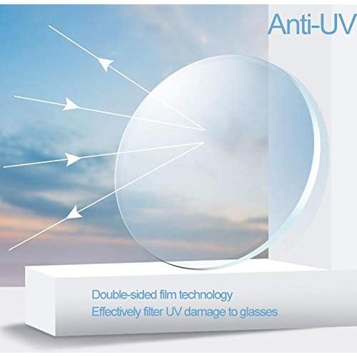 Photochromic Reading Sunglasses Progressive Multifocal Reading Glasses, Men's Browline Half-Rim Frame, Black