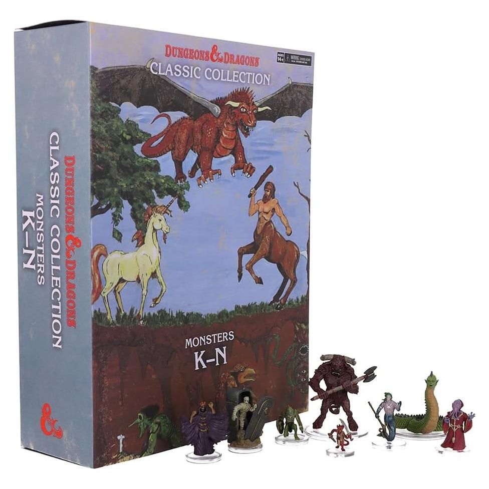 Miniaturas D&D WizKids Colección Clásica Monstruos K-N