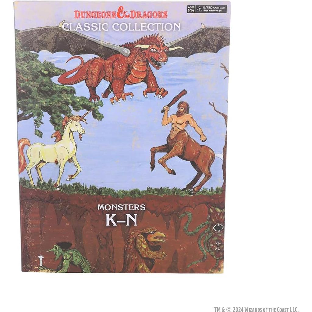 Miniaturas D&D WizKids Colección Clásica Monstruos K-N