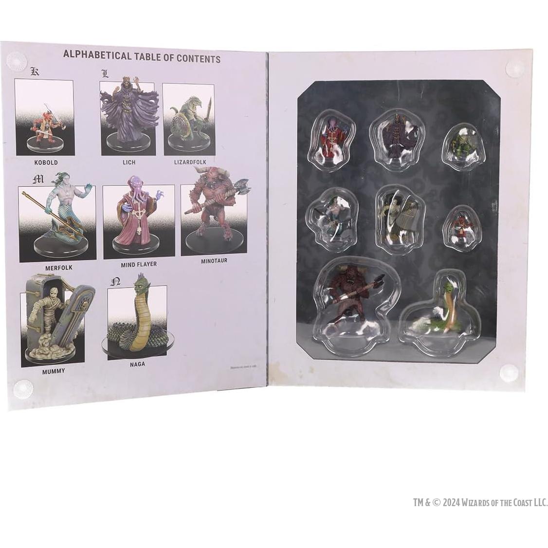 Miniaturas D&D WizKids Colección Clásica Monstruos K-N