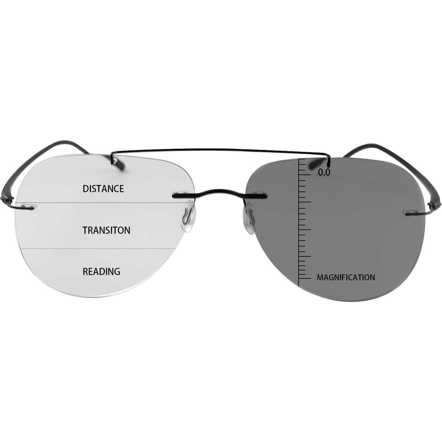 Gafas de sol progresivas MIRYEA fotoquímicas UV400