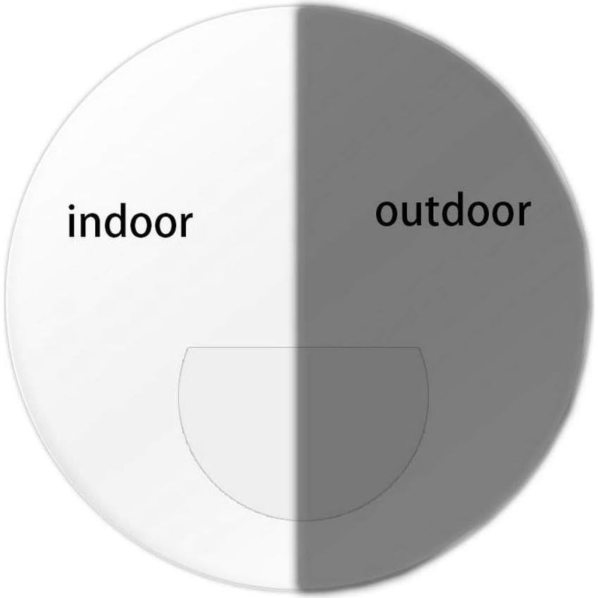 Gafas de lectura bifocales MINCL con lentes fotoquímicas