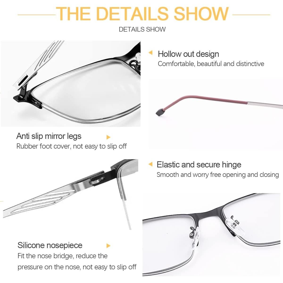 Gafas de sol progresivas MIRYEA fotoquímicas UV400 3.0x